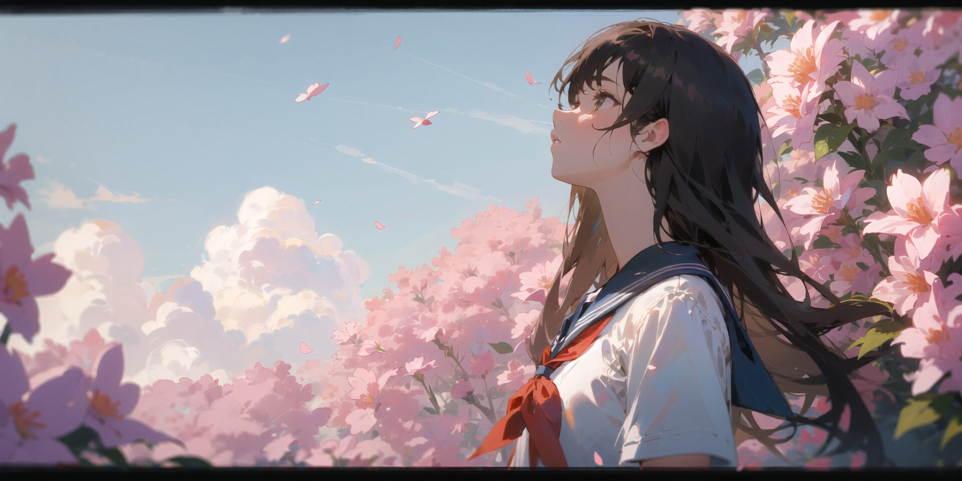 Stable DiffusionのCounterfeit-V3.0で生成したイラストの例